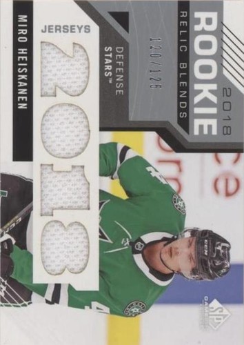 2018-19 Upper Deck SP Game Used - Miro Heiskanen #RRB-MH