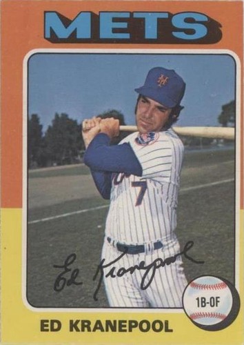 1975 O-Pee-Chee - Ed Kranepool #324