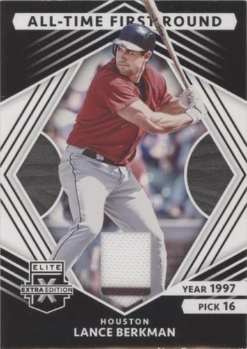 2022 Panini Elite Extra Edition - Lance Berkman #AT-LB