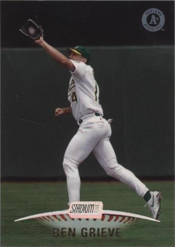 1999 Topps Stadium Club - Ben Grieve #14