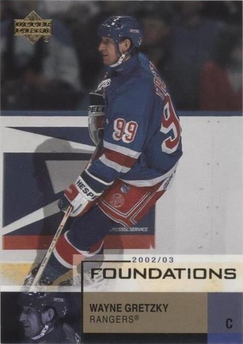2002-03 Upper Deck Foundations - Wayne Gretzky #70