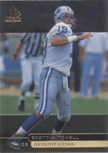 1998 SP Authentic Scott Mitchell #68