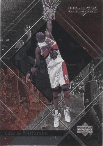 1999-00 Upper Deck Black Diamond - Dikembe Mutombo #1