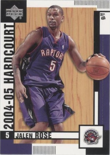 2004-05 Upper Deck Hardcourt - Jalen Rose #83