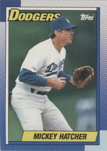 1990 Topps - Mickey Hatcher #226