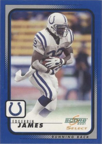 2001 Score Select Edgerrin James #83