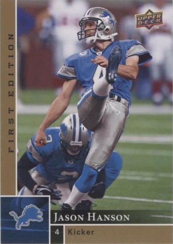 2009 Upper Deck First Edition Jason Hanson #49