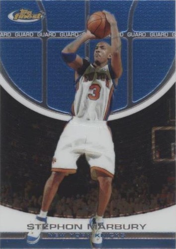 2005-06 Topps Finest - Stephon Marbury #14