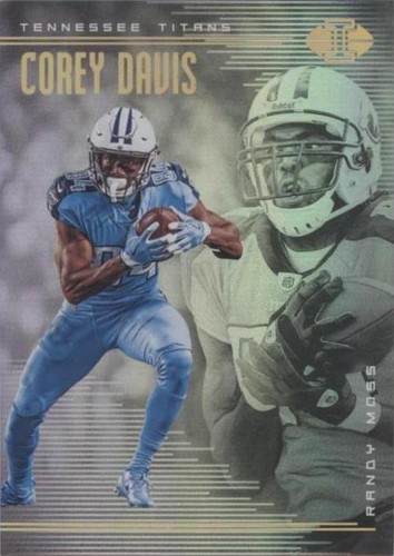 2018 Panini Illusions Corey Davis Randy Moss #43