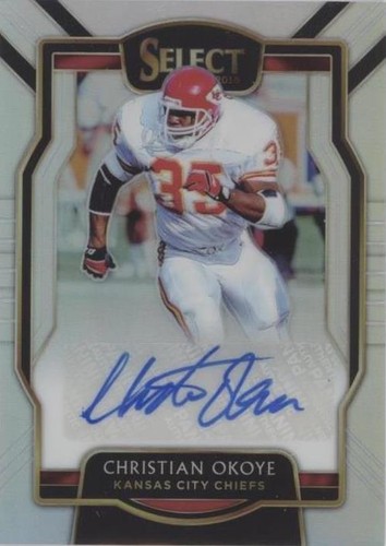 2018 Panini Select Christian Okoye #SP-CO