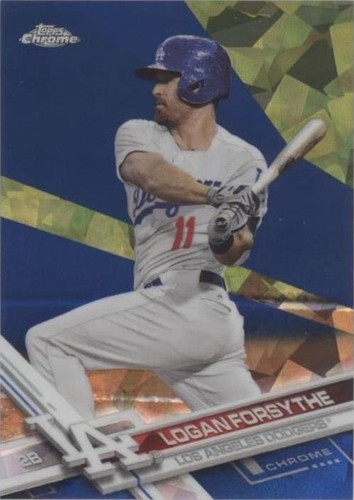 2017 Topps Chrome Sapphire Edition - Logan Forsythe #402