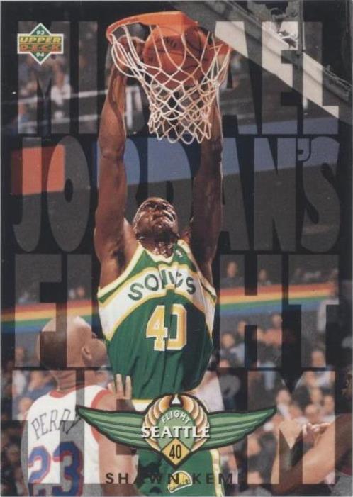 Cubierta superior 1993-94 - Shawn Kemp #FT12