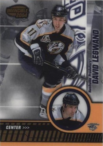 2003-04 Pacific Invincible - David Legwand #52