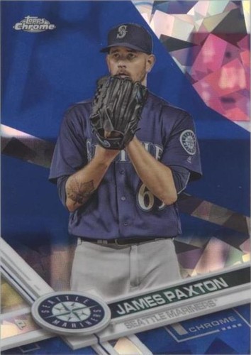 2017 Topps Chrome Sapphire Edition - James Paxton #658