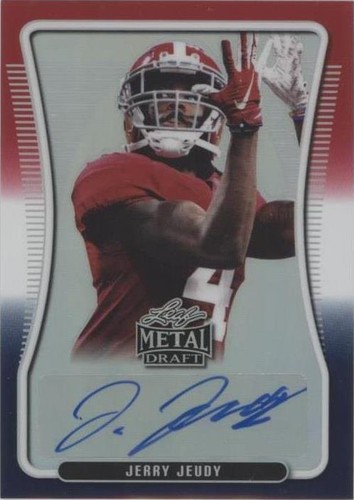 2020 Leaf Metal Draft Jerry Jeudy #BAP-JJ1
