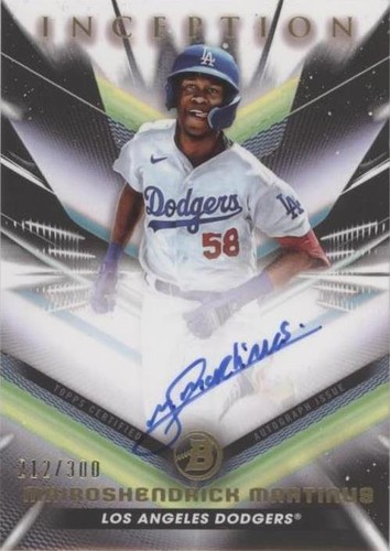 2023 Bowman Inception - Mairoshendrick Martinus #BPA-MM