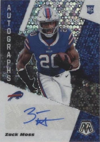 2020 Panini Mosaic Zack Moss #ANH-ZMO