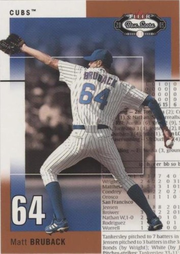 2003 Fleer Box Score - Matt Bruback #130