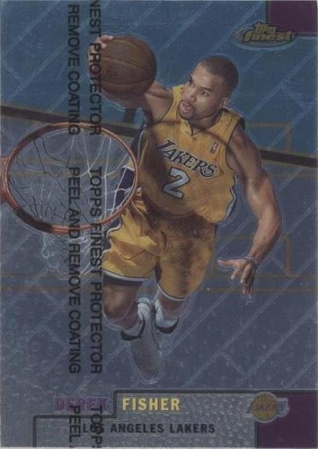 1999-00 Topps Finest - Derek Fisher #206