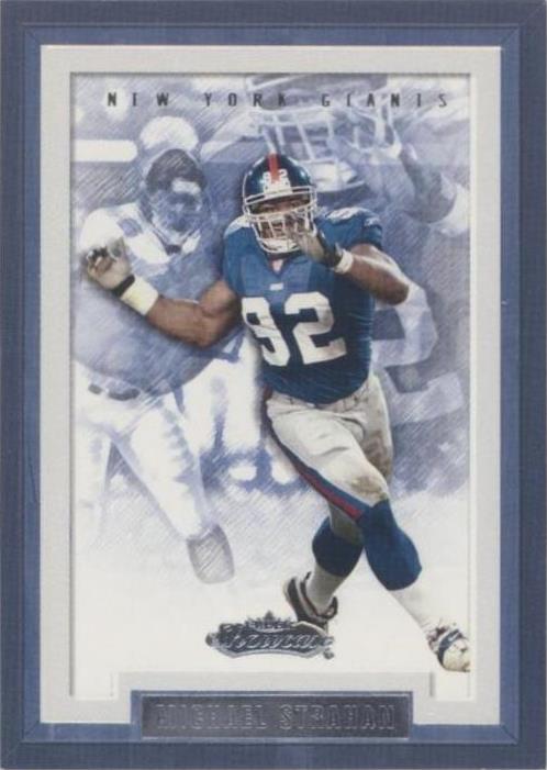 2002 Fleer Showcase Michael Strahan #72