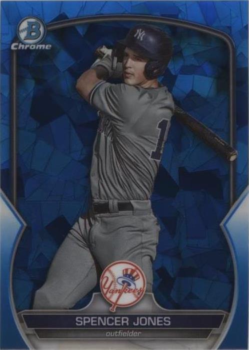2023 Bowman Chrome Draft Sapphire Edition - Spencer Jones #BDC-196