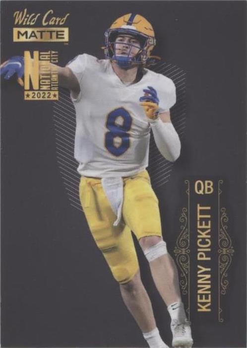 2022 Wild Card MATTE National Convention Kenny Pickett #MBN-15