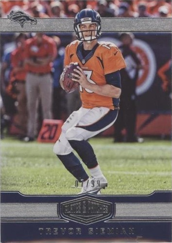 2016 Panini Plates & Patches Trevor Siemian #29