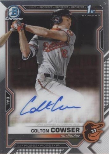 2021 Bowman Draft - Colton Cowser #CDA-CC