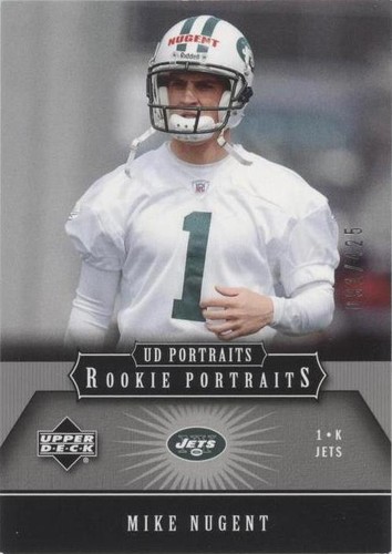2005 Upper Deck Portraits Mike Nugent #187