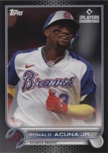 RONALD ACUNA JR AUTO MVP 2023 Leaf Exclusive # 163/176