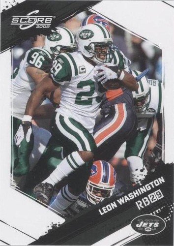 2009 Score Leon Washington #207