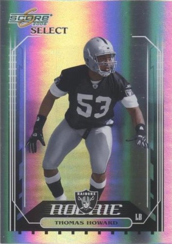 2006 Score Select Thomas Howard #430