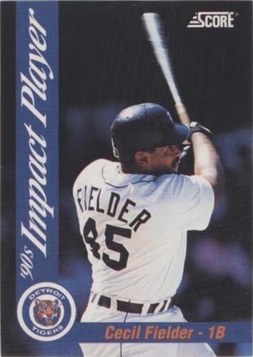 1992 Score - Cecil Fielder #60