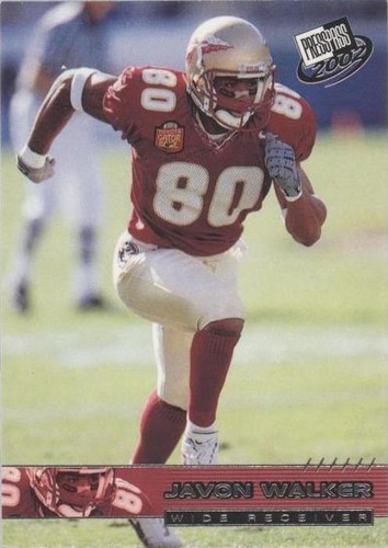 2002 Press Pass Javon Walker #30