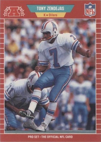 1989 Pro Set Tony Zendejas #153