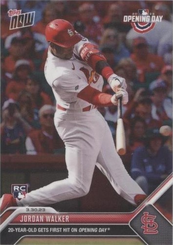 2023 Topps Now - Jordan Walker #7