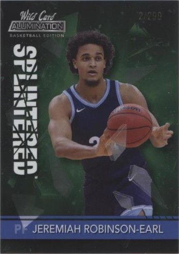 2021-22 Wild Card Alumination - Jeremiah Robinson-Earl #ASP-22