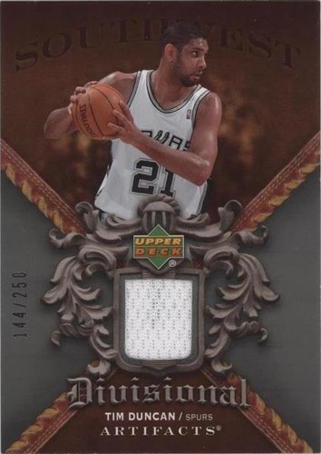2007-08 Upper Deck Artifacts - Tim Duncan #DA-TD
