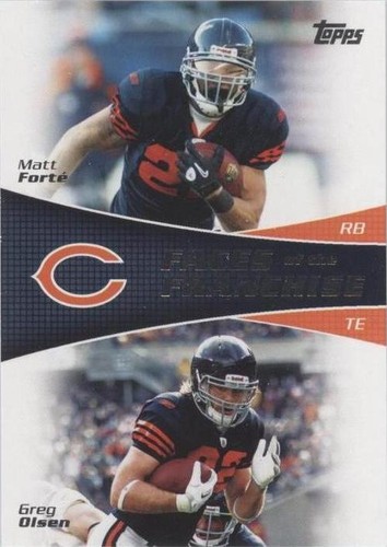 2011 Topps Greg Olsen Matt Forte #FF-FO