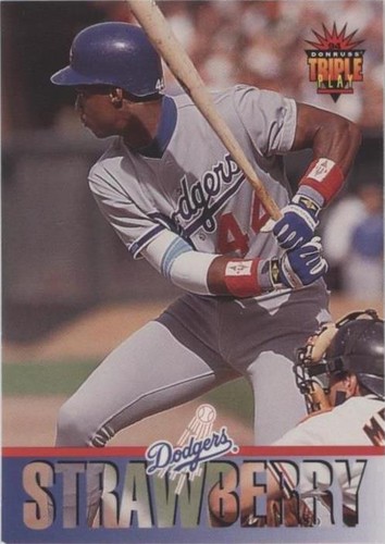 1994 Donruss Triple Play - Darryl Strawberry #89