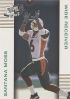 2001 Press Pass SE Santana Moss #24