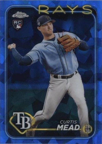 2024 Topps Chrome Sapphire Edition - Curtis Mead #82