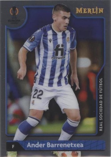 2021-22 Topps Merlin Collection Chrome UCL Ander Barrenetxea #16