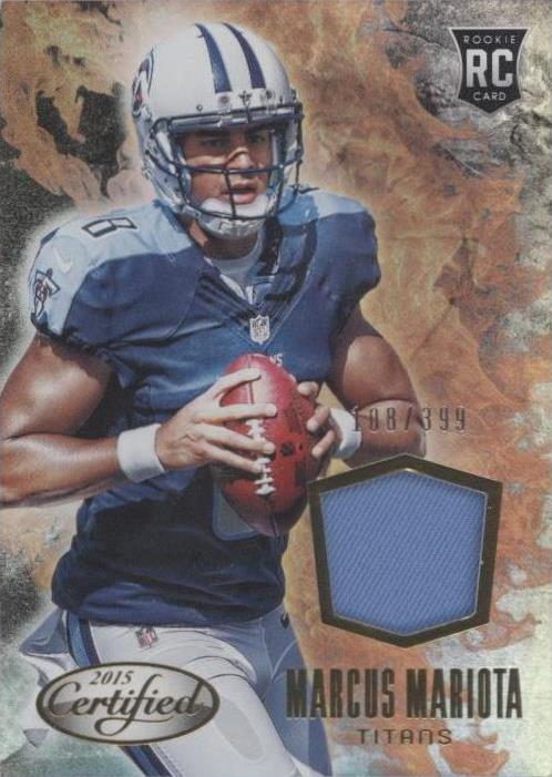 Marcus Mariota 2015 certificado Panini #SS-MM