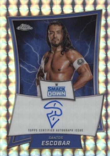 2025 Topps Chrome WWE - Santos Escobar #BBA-SAN