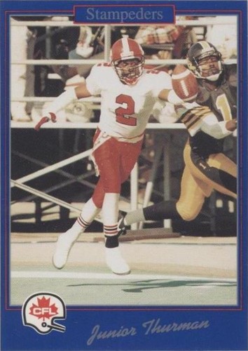 1991 Jogo CFL Junior Thurman #59