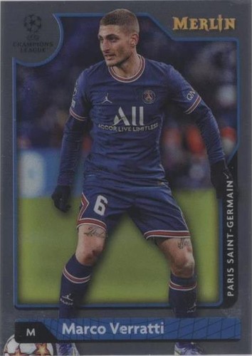 2021-22 Topps Merlin Collection Chrome UCL Marco Verratti #88