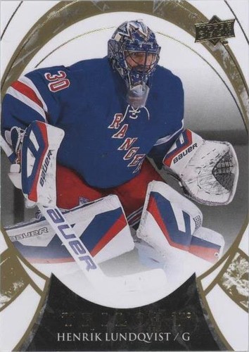 2015-16 Upper Deck Trilogy - Henrik Lundqvist #58