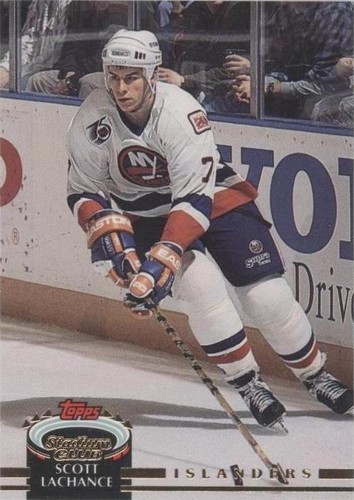 1992-93 Topps Stadium Club - Scott Lachance #201