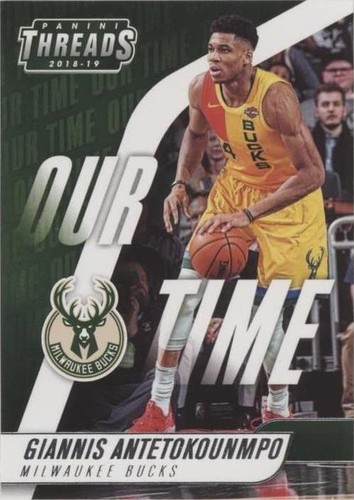 GIANNIS ANTETOKOUNMPO 2018-19 PANINI THREADS PREMIUM #5 SP